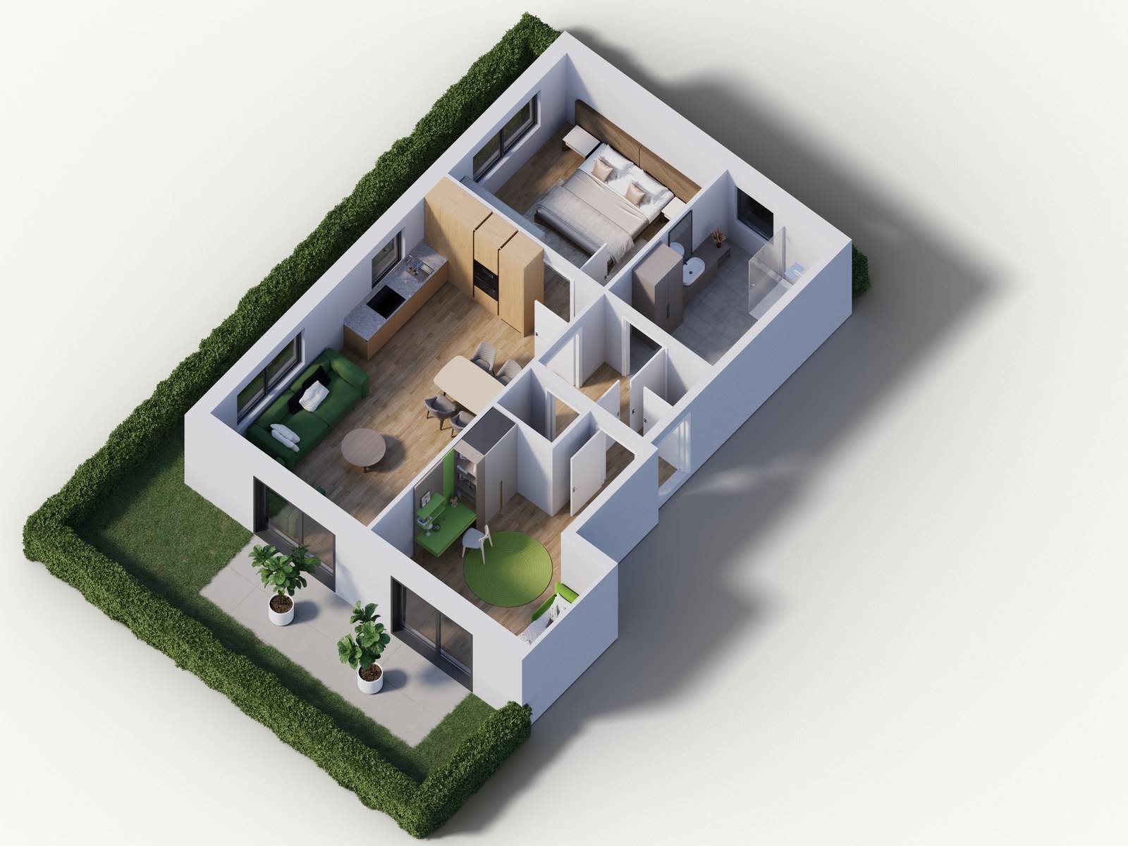 3D-Grundriss WHG 2