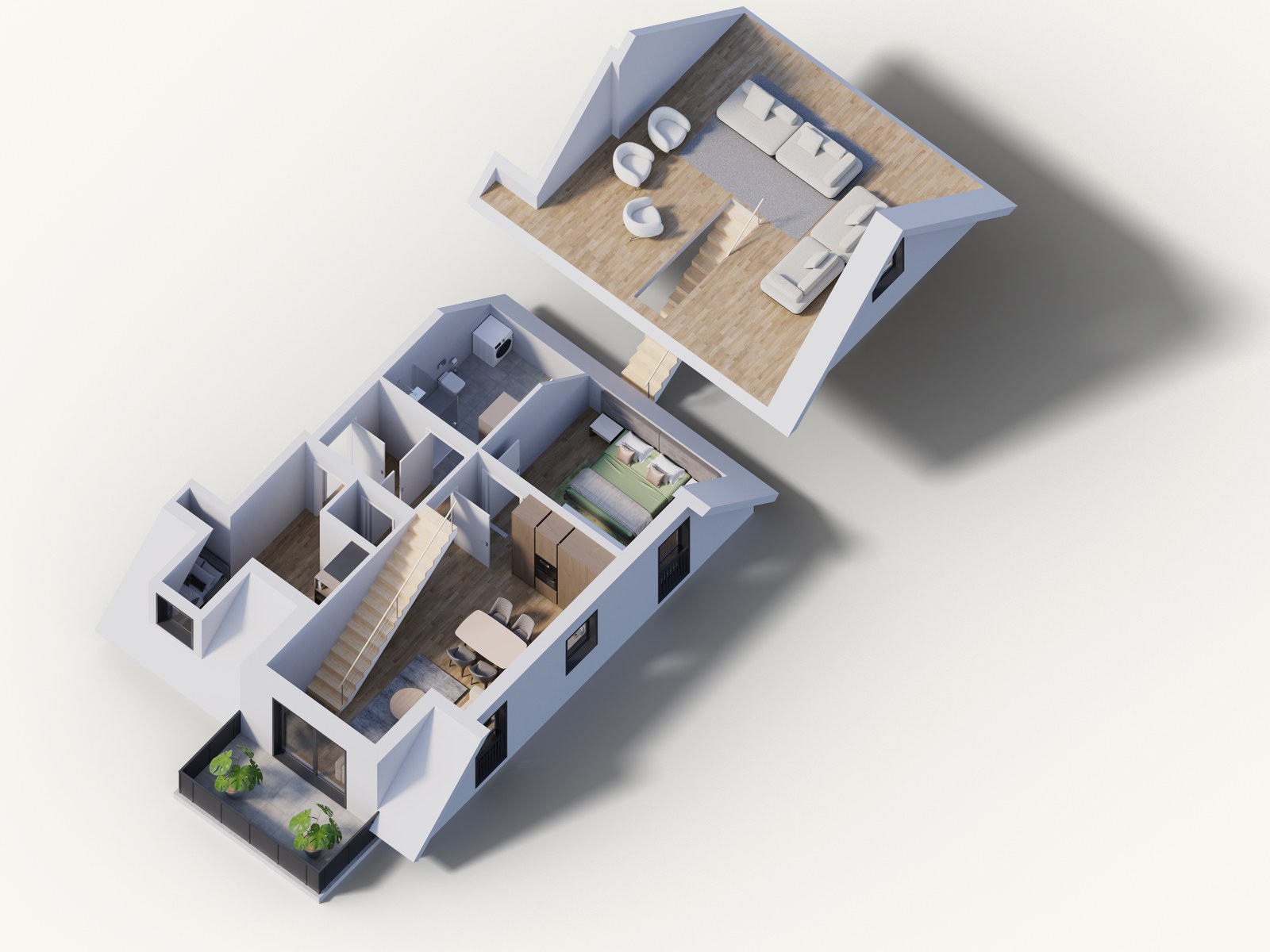 3D-Grundriss WHG 5