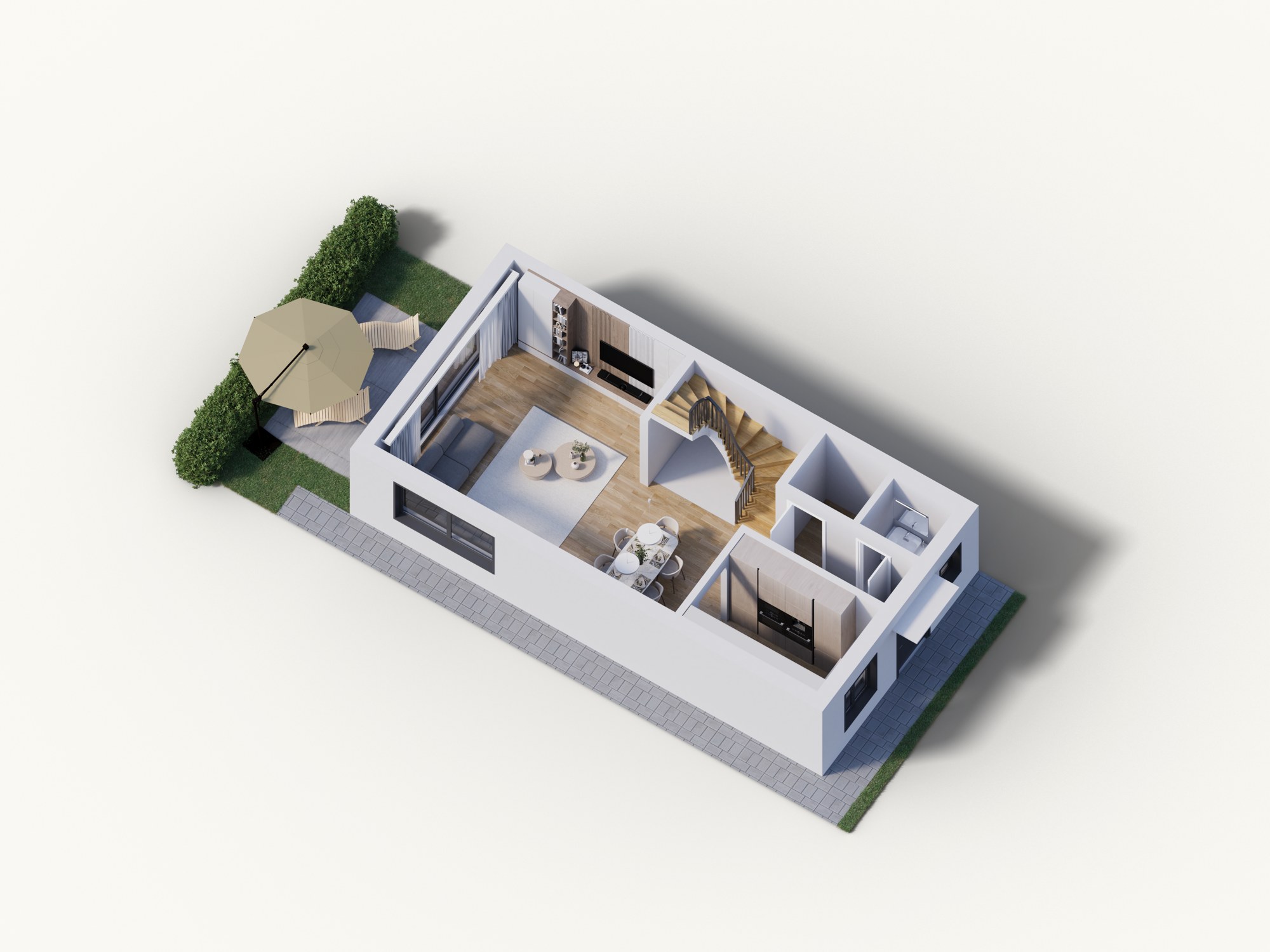 3D-Grundriss DHH 1
